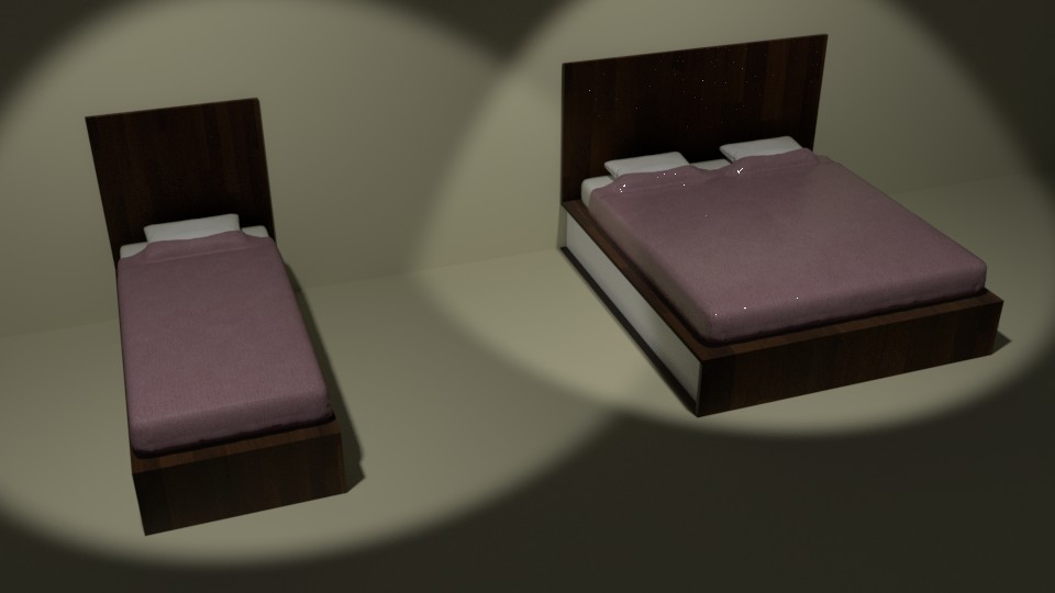 Single and Double Bed preview image 1